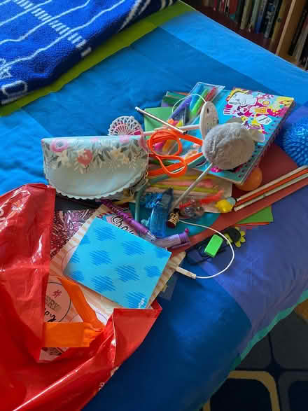Photo of free Bag of stationary/colouring items - ages 6+ (Slough central SL1) #1