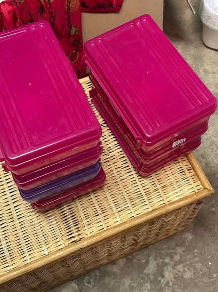 Photo of free plastic storage boxes (San Rafael) #1