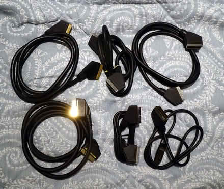 Photo of free bundle of scart cables (Kingswood BS15) #1