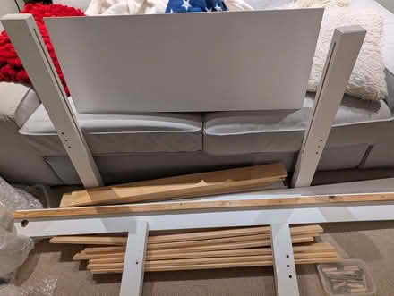 Photo of free Small single bed frame and mattress, normal single bedframe (Chorlton M21) #4