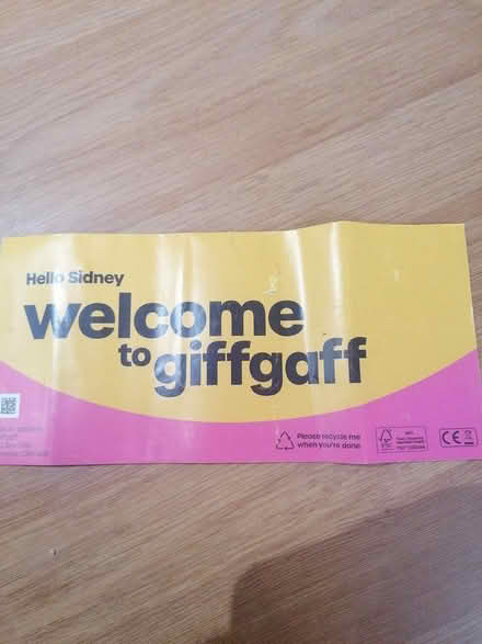 Photo of free Sim card (Parkstone BH14) #2