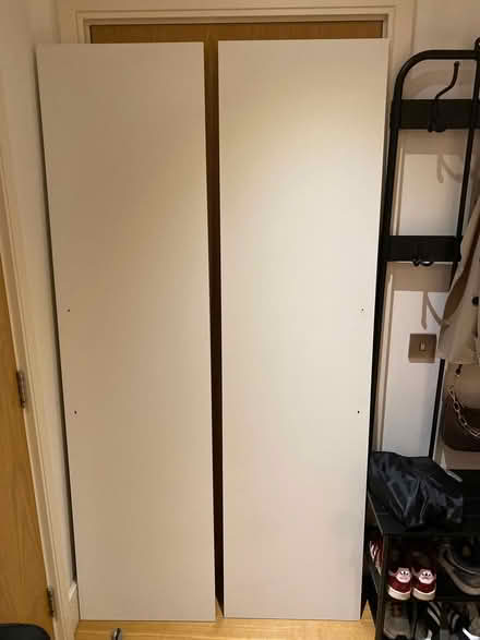 Photo of free White wardrobe door x2 | ~200 cm (Swiss Cottage NW3) #1