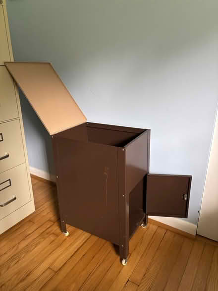Photo of free File cabinet with key (Sykesville MD) #1