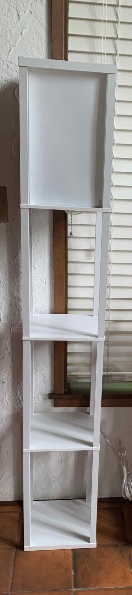 Photo of free White floor lamp with 3 shelves (Milwaukie on Aldercrest Rd) #2