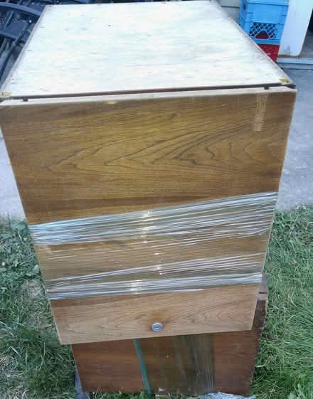 Photo of free 6x3ft old office desk (burlington) #2