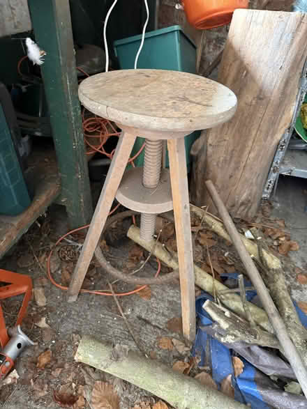 Photo of free Stool IKEA a bit grubby- but good for sitting on (Allerton L18) #1