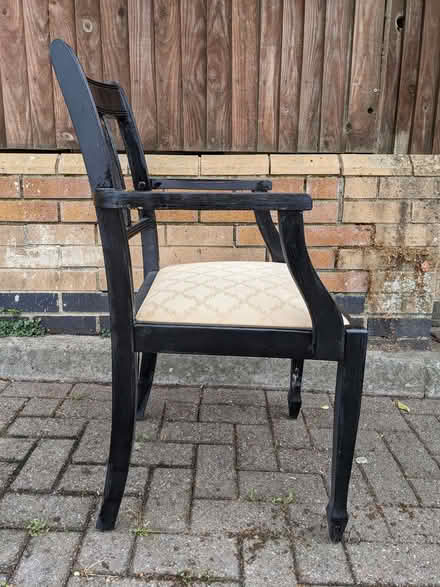 Photo of free Vintage Wooden Chair with Cushion (PL4) #3