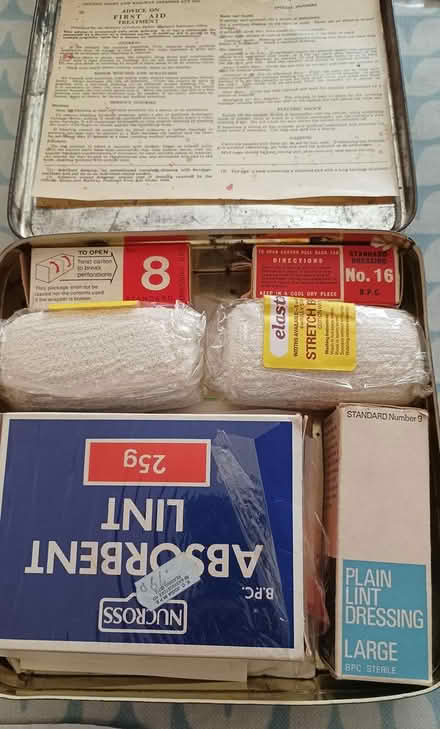 Photo of free Vintage first aid kit (South reading RG2) #3