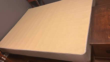 Photo of free Queen box spring , metal frame (Bethesda near Glen Echo) #2