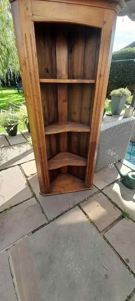 Photo of free Corner unit shelving (Innsworth GL3) #1