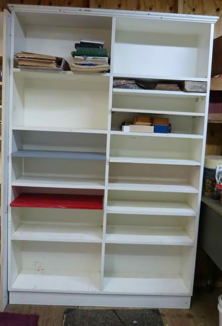 Photo of free Tall bookcase/shelf unit (Bowmanville) #2