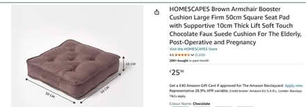 Photo of free Booster cushion (Thatcham) #1