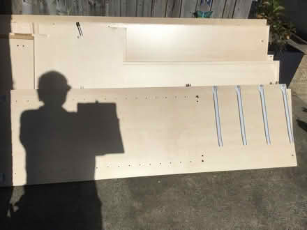 Photo of free Wooden wardrobe to burn or use (Daisy Hill BD9) #1