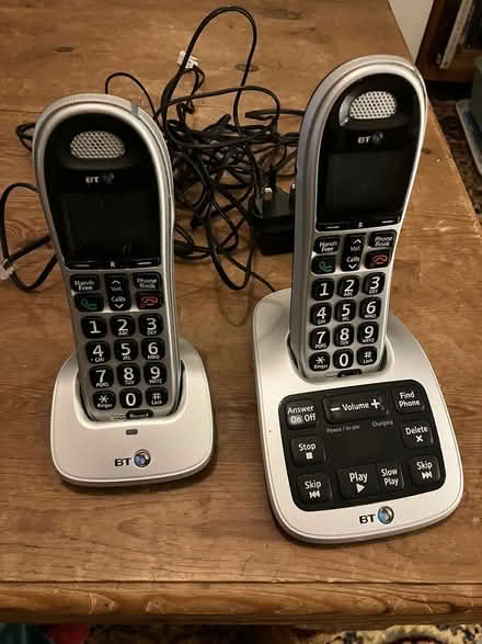 Photo of free Pair of cordless BT landline phones (Biggleswade) #1