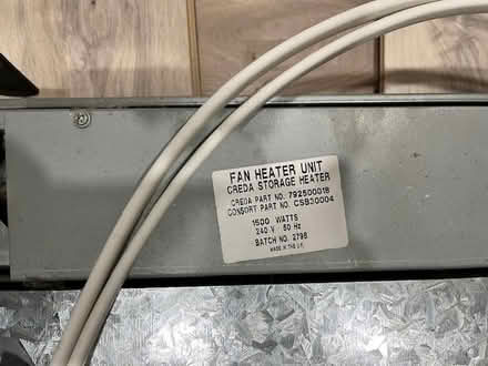 Photo of free storage heater (beaumont halls) #3