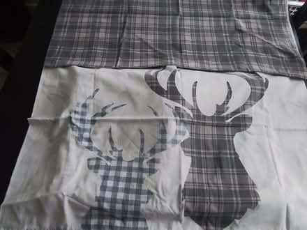 Photo of free 2 double duvet covers and pillow cases (Putnoe MK41) #1