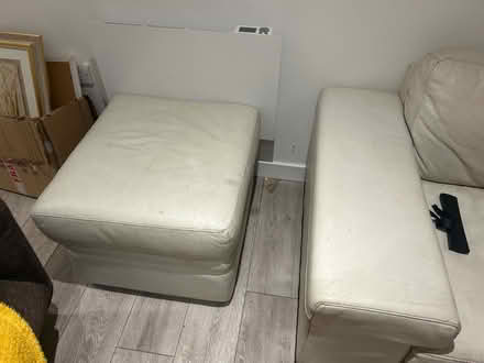 Photo of free White couch (South Woodford E18) #3