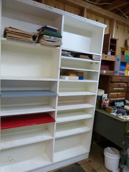 Photo of free Tall bookcase/shelf unit (Bowmanville) #1