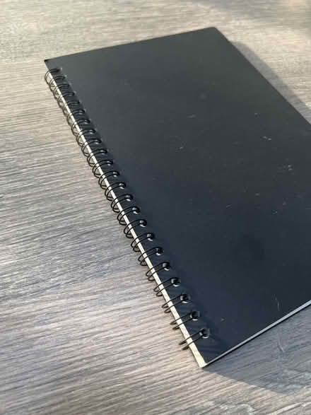 Photo of free Small Black notebook. Unused. (Southsea PO4) #2