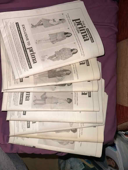 Photo of free Prima patterns (St Ives PE27) #1