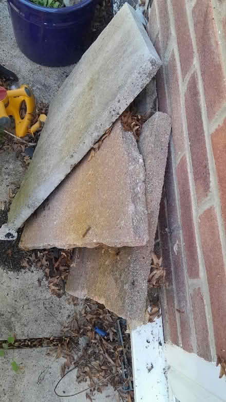 Photo of free Broken paving slabs (Smiths Estate OX28) #1