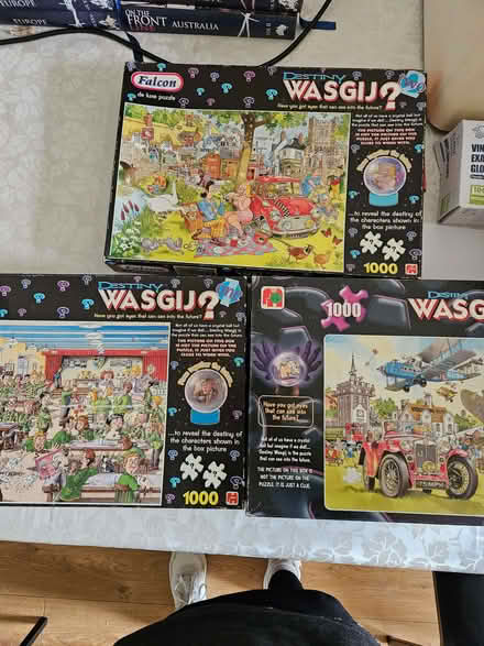 Photo of free 3 x wasgij puzzles (Crag Bank LA5) #1