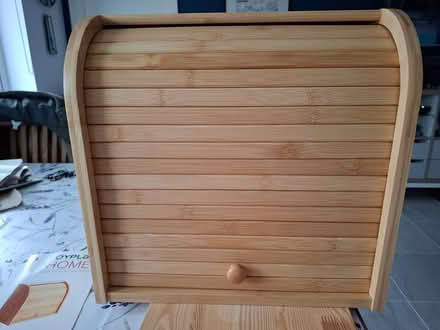 Photo of free Double bread bin bamboo (Blairgowrie PH10) #1