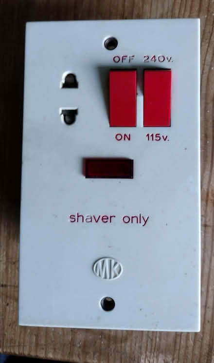 Photo of free mk electric shaver point (West Marina TN38) #1