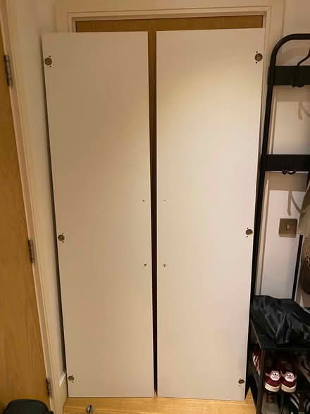 Photo of free White wardrobe door x2 | ~200 cm (Swiss Cottage NW3) #2