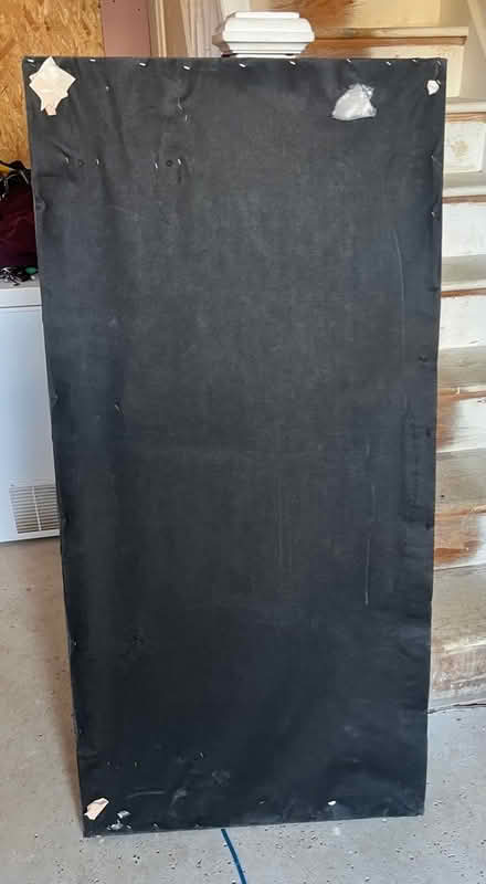 Photo of free Grey small double headboard (Kingston Vale SW15) #2