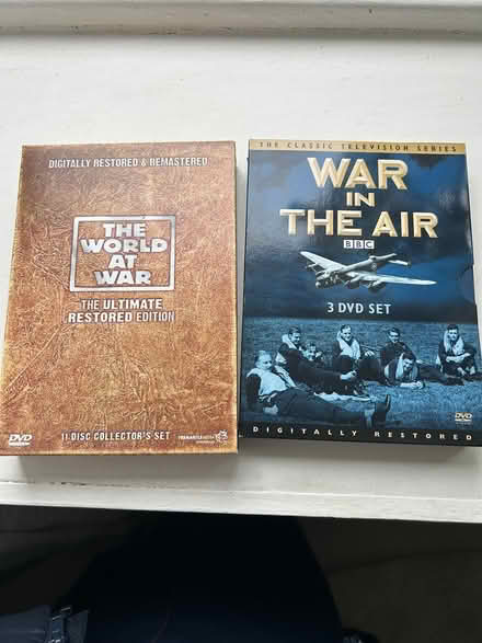 Photo of free Two Second World War Boxed DVD’S (Colinton Mains EH13) #1