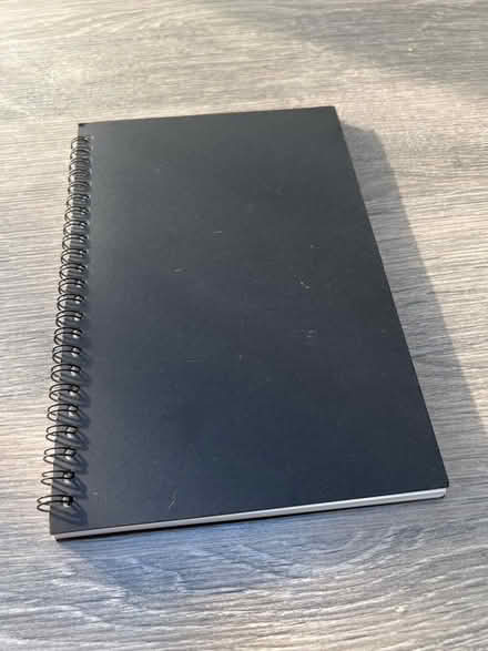 Photo of free Small Black notebook. Unused. (Southsea PO4) #1