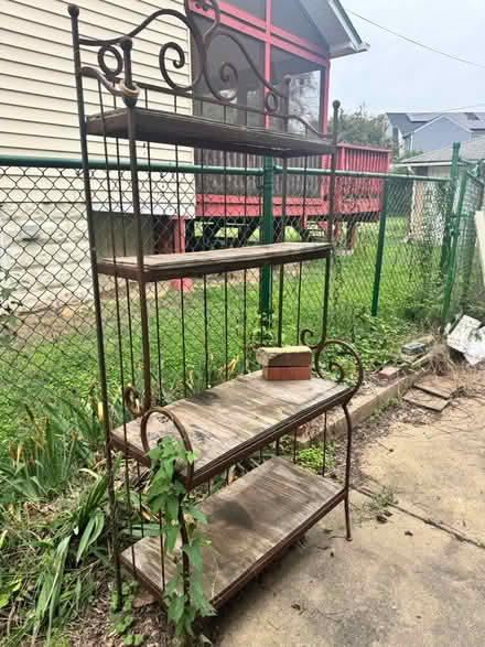 Photo of free Garden shelf (Woodridge) #1