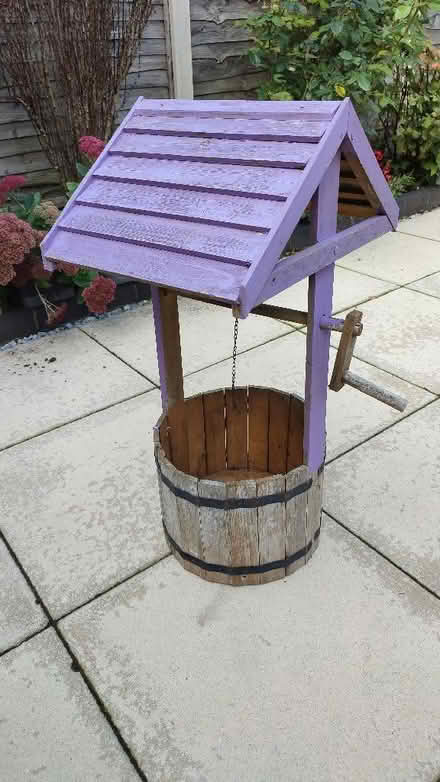 Photo of free Garden Wishing Well Planter (Burton Manor ST17) #2