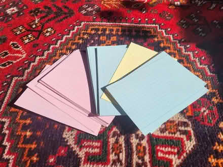 Photo of free Assorted stationary, index cards, stationary organizer (West Croydon CR0) #3