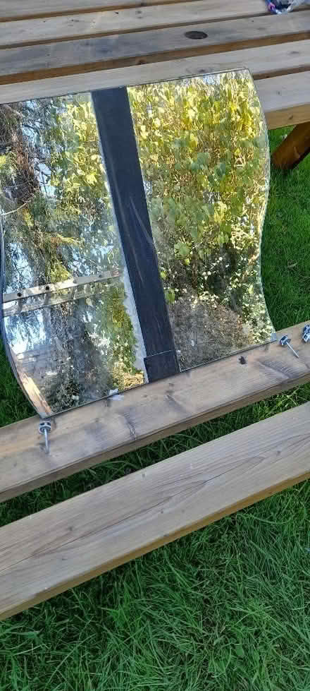 Photo of free Wavy mirrors with fittings (Innsworth GL3) #1