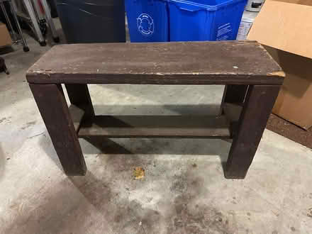 Photo of free Small workbench (South Bowie) #1