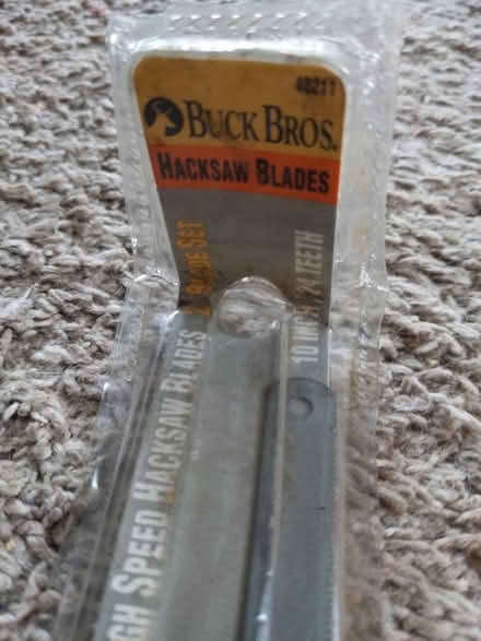 Photo of free High Speed Hack Saw Blade (Silver Spring) #3