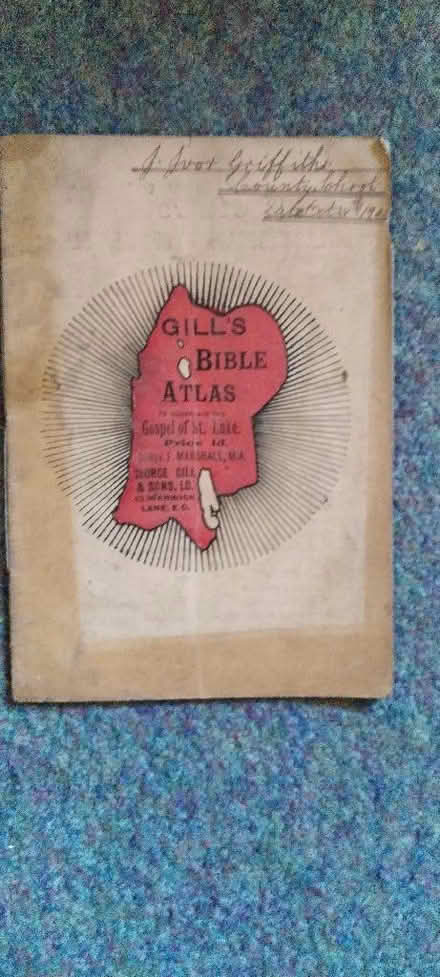 Photo of free Pocket size Bible atlas for gospel of Luke (Kennington OX1) #1