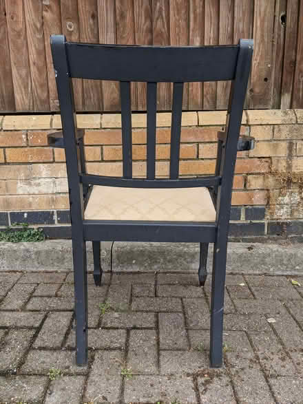 Photo of free Vintage Wooden Chair with Cushion (PL4) #2