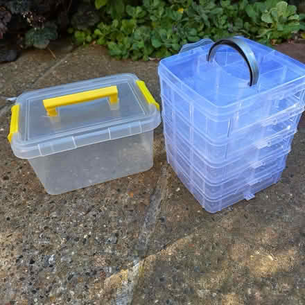 Photo of free Craft storage boxes (Clive Vale TN35) #1