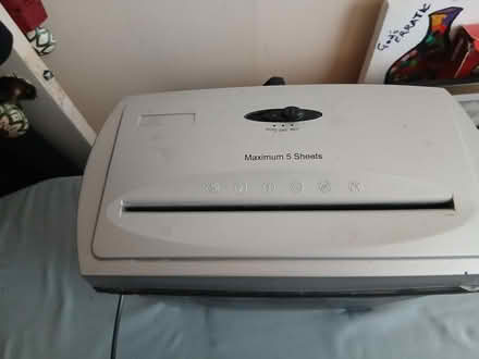 Photo of free Paper shredder (Grange Court E10) #2