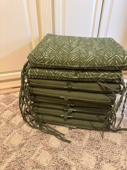 Photo of free Outdoor chair cushions (Glenmoore) #1