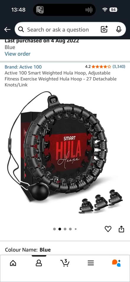 Photo of free Hula hoop (Palmers Green N13) #3