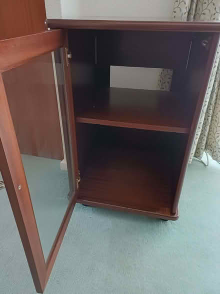 Photo of free Mahogany coloured cupboard with glass door. (Owlthorpe S20) #3
