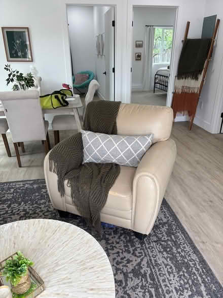 Photo of free couch and chair (Walnut and El Camino) #2