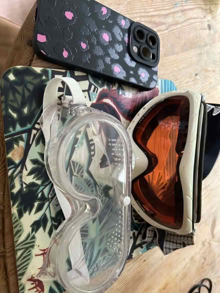 Photo of free Ski goggles, chemistry goggles and iPhone case (Windermere LA23) #1