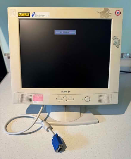 Photo of free ACER FP559 15" Computer Monitor (Cornwall AONB PL30) #1