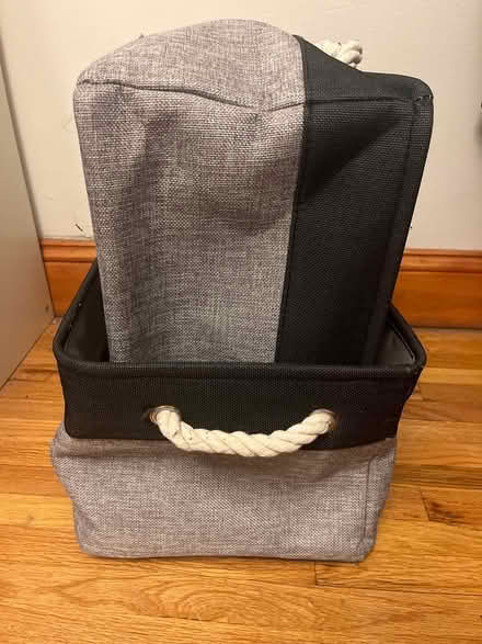 Photo of free 2 Collapsible Storage Bins (Upper West Side) #4