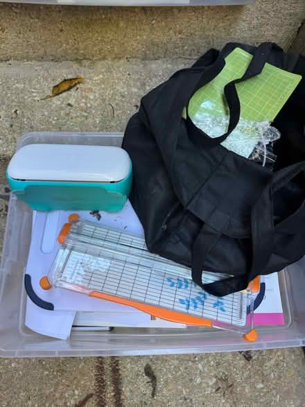 Photo of free Cricut machine and scrapbook stuff (Arlington) #1
